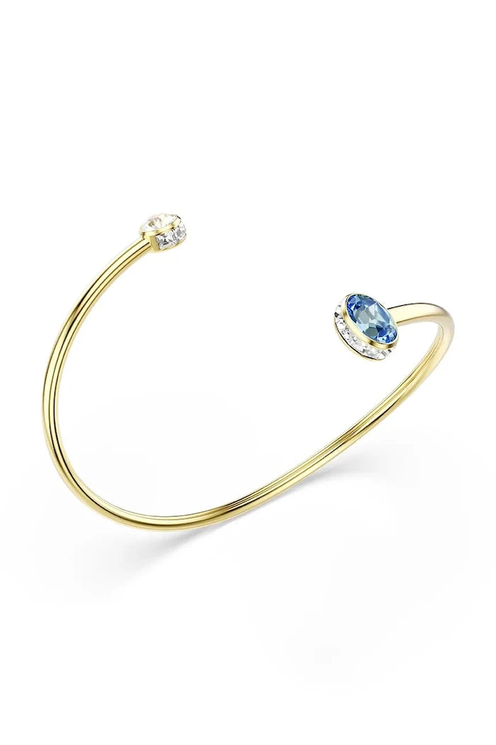 Swarovski kadın altın kaplama bileklik CHROMA