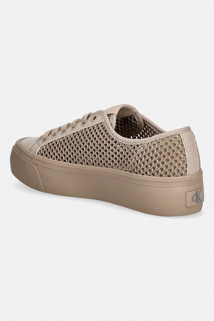 Calvin Klein VULC FLATF LACE UP LIN MESH kadın sneakers