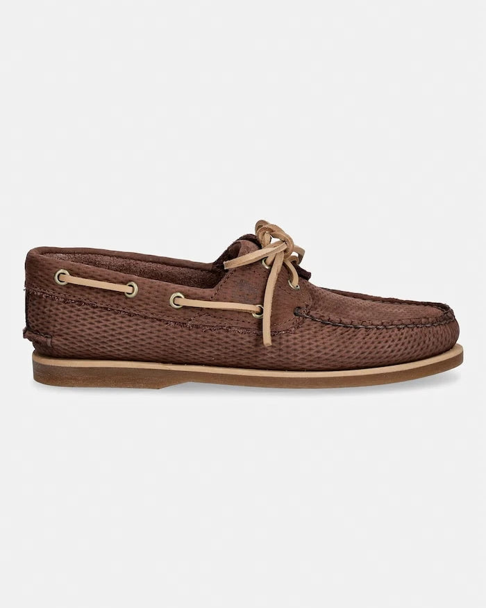 Timberland мокасини мъжки от велур Classic Boat Boat