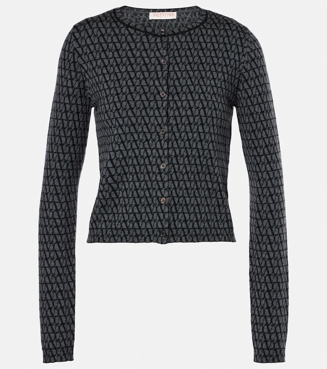 Valentino - Toile Iconographe virgin wool cardigan