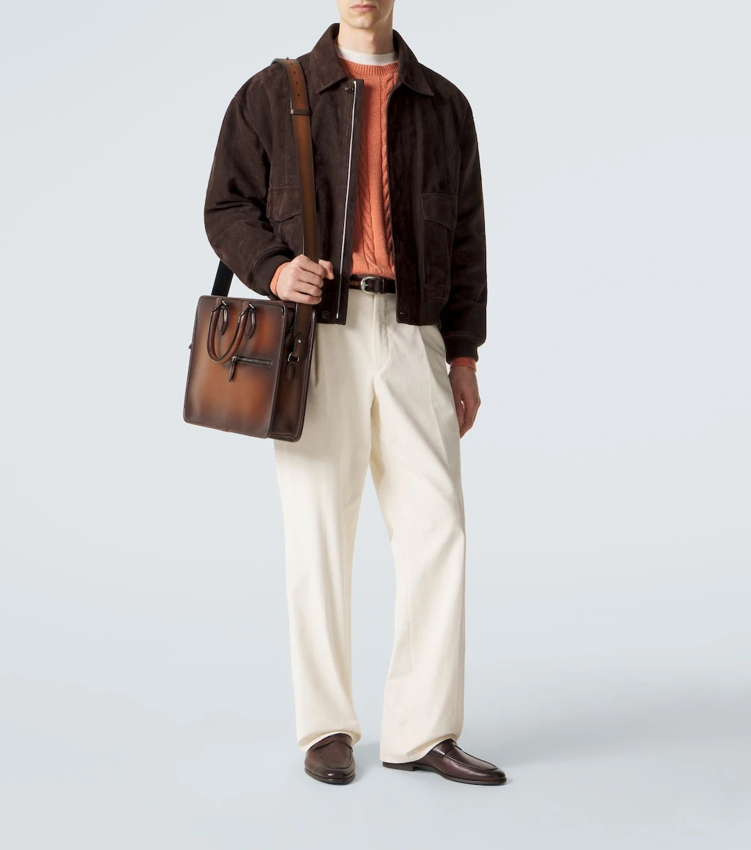 Berluti - Un Jour leather briefcase