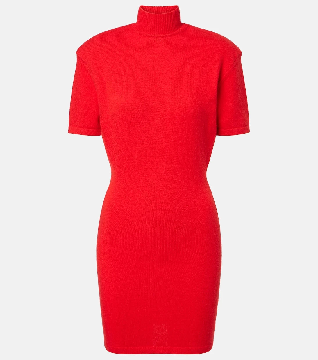 Jacquemus - Knitted wool and cashmere minidress