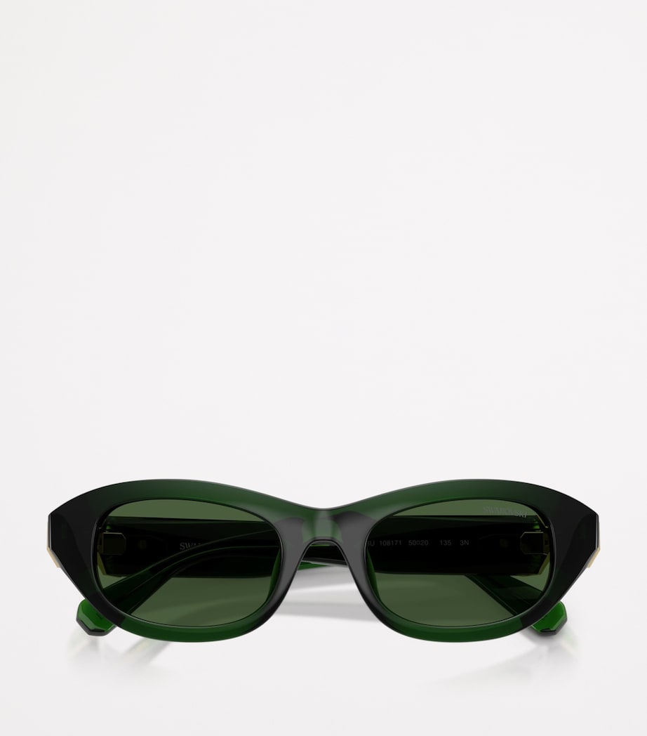 Swarovski Green Propionate SK6036U Sunglasses