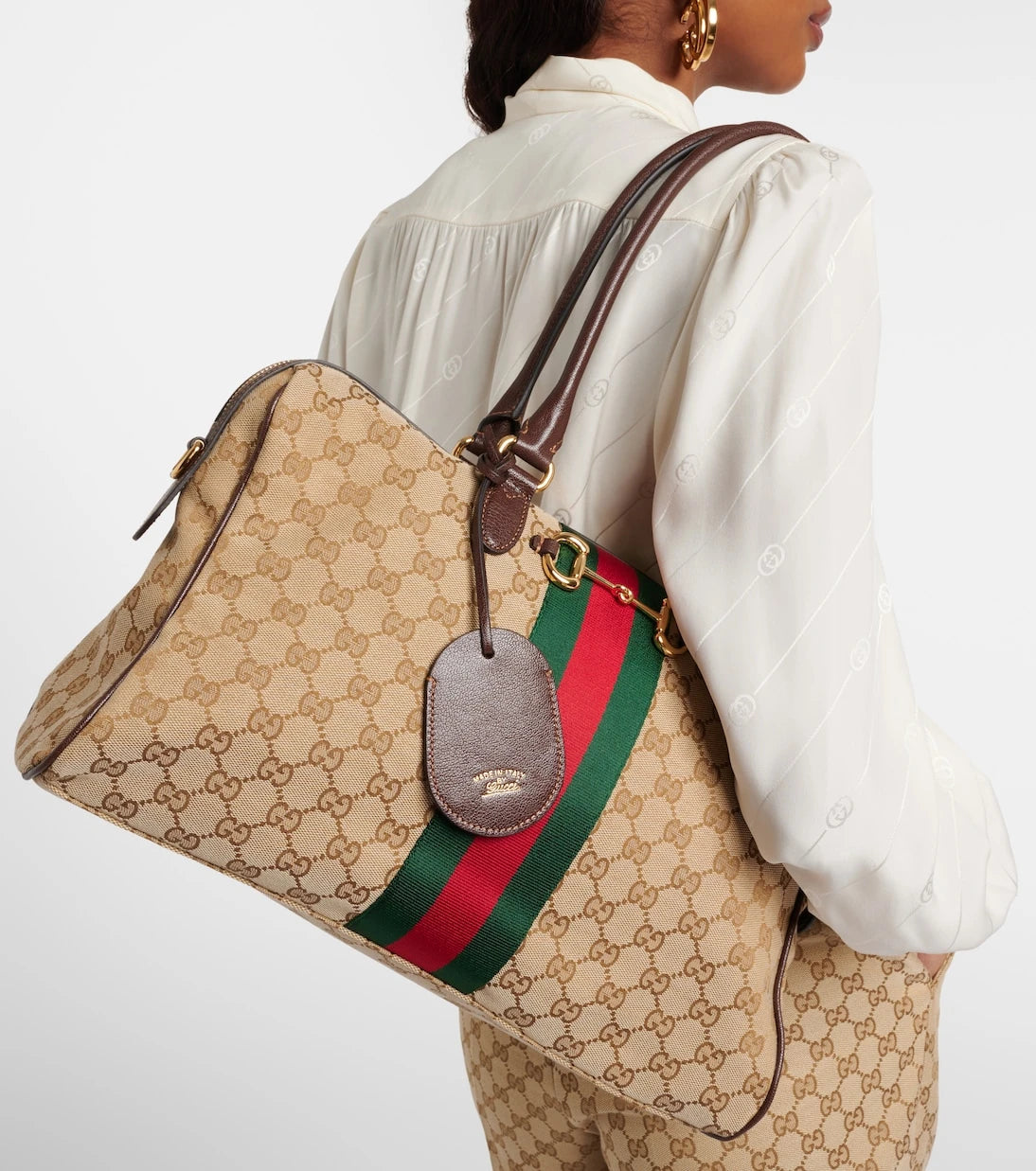 Gucci - Borsetto GG Canvas Large duffel bag