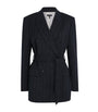 Navy Tie-Waist Virginia Blazer