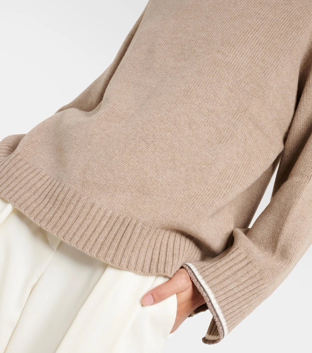 Brunello Cucinelli - Wool, cashmere and silk sweater
