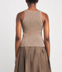 Max Mara Cotton Rib-Knit Tank Top