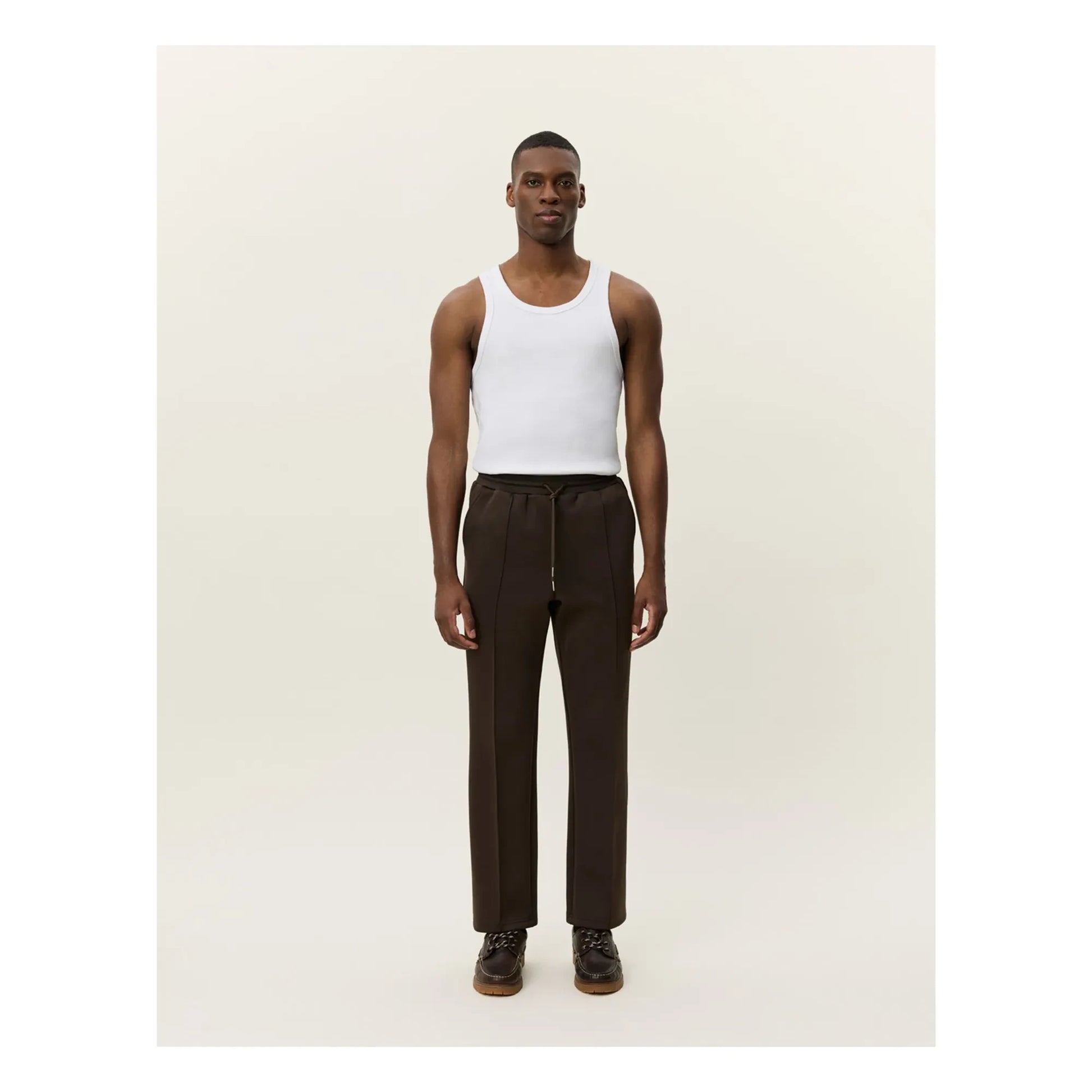 Les Deux - Casual Track Jogging Pants | Brown