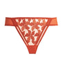 Maison Lejaby Orange Embroidered Magnolia Tanga