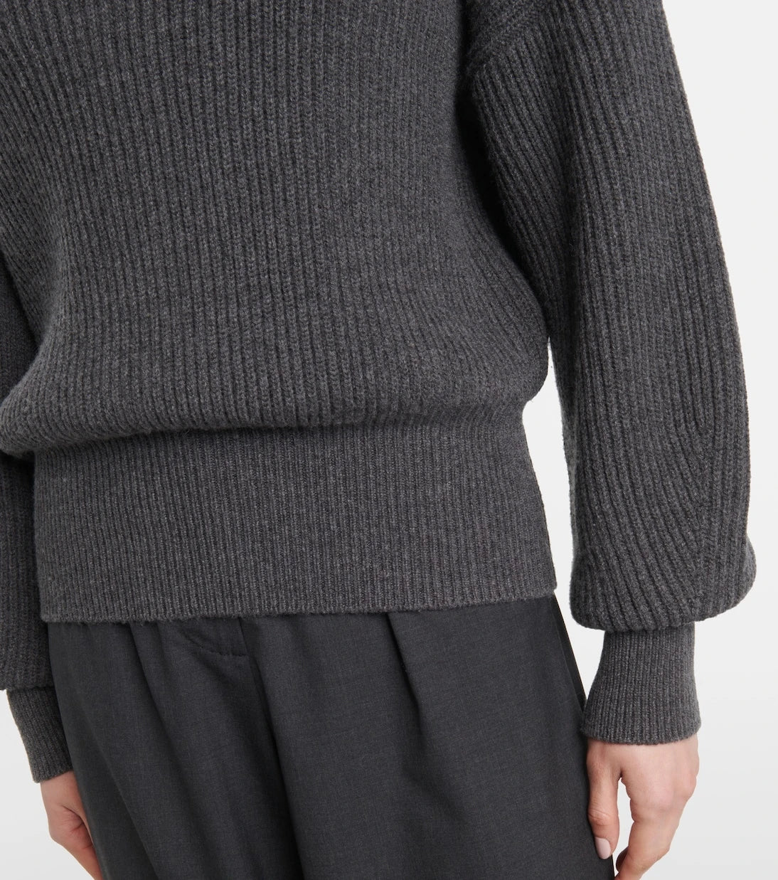 Joseph - Ribbed-knit wool-blend polo sweater