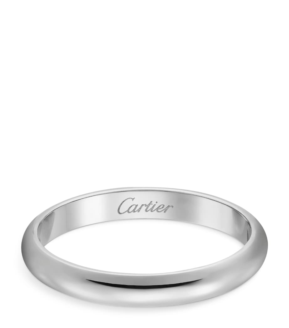 Cartier Platinum 1895 Wedding Ring