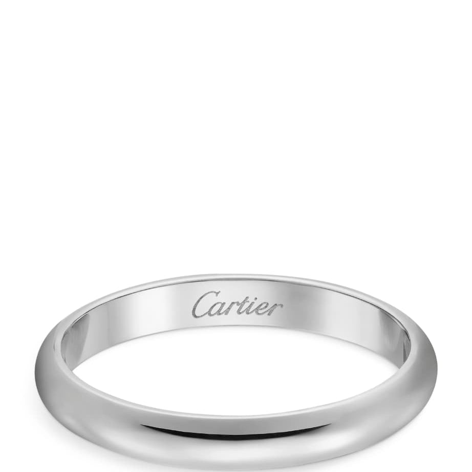 Cartier Platinum 1895 Wedding Ring