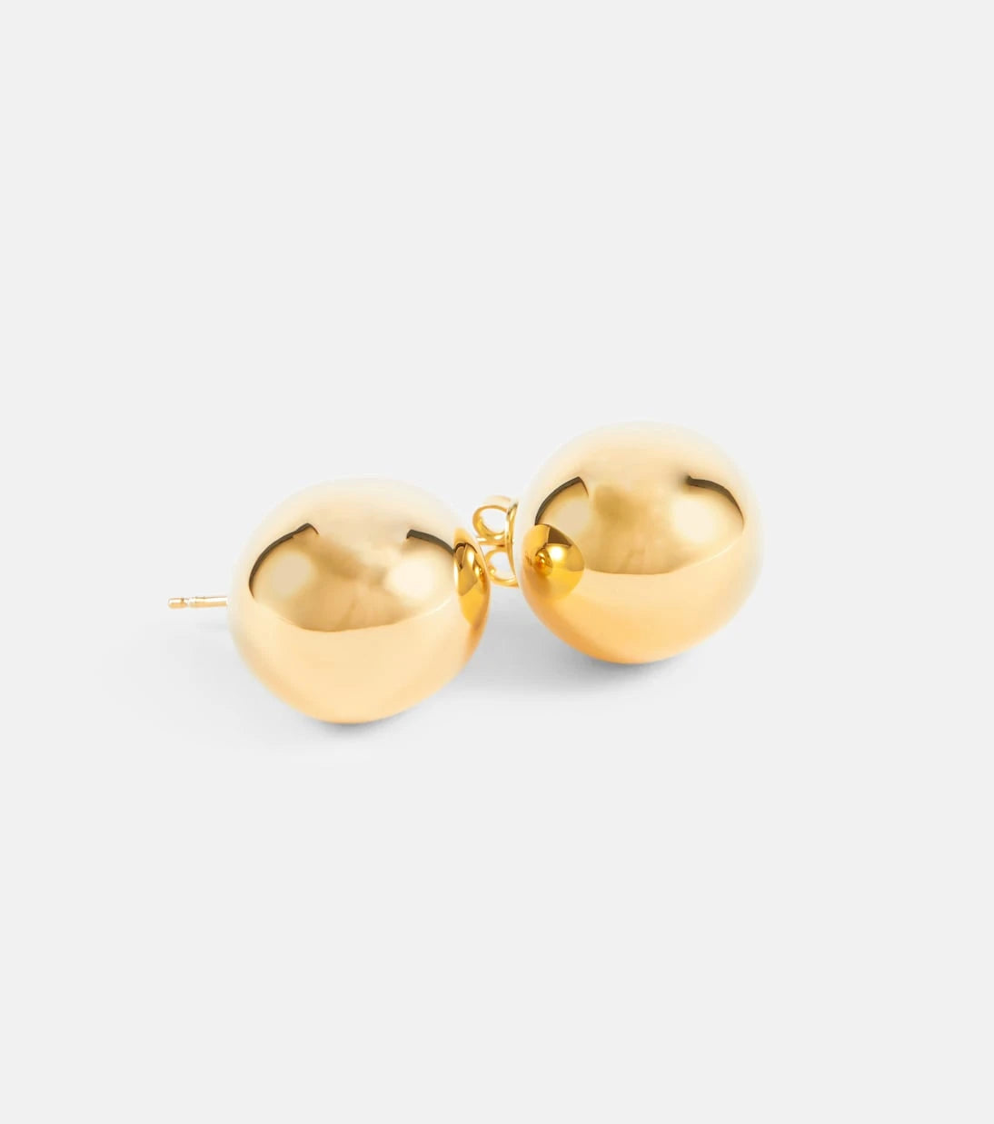 Bottega Veneta - Drop gold-plated sterling silver earrings