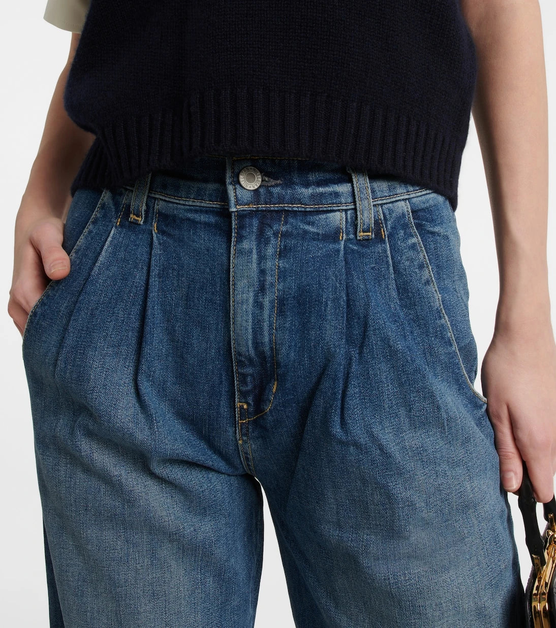 Nili Lotan - Flora Trouser wide-leg jeans