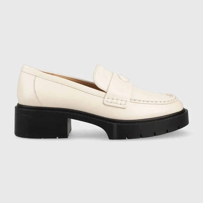 Кожени мокасини Coach Cb990 Leah Loafer