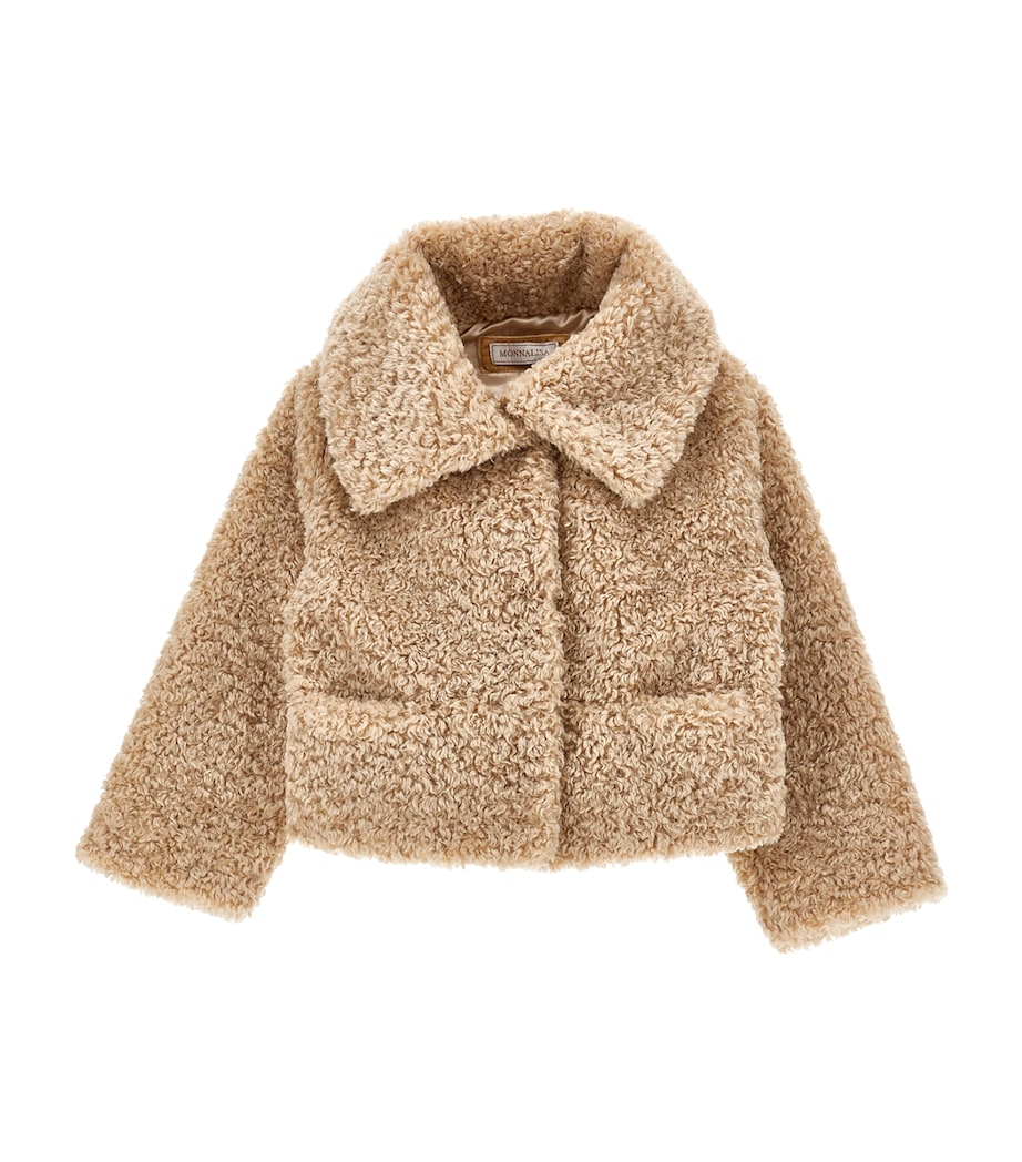 Cropped Teddy Jacket (2-12 Years)