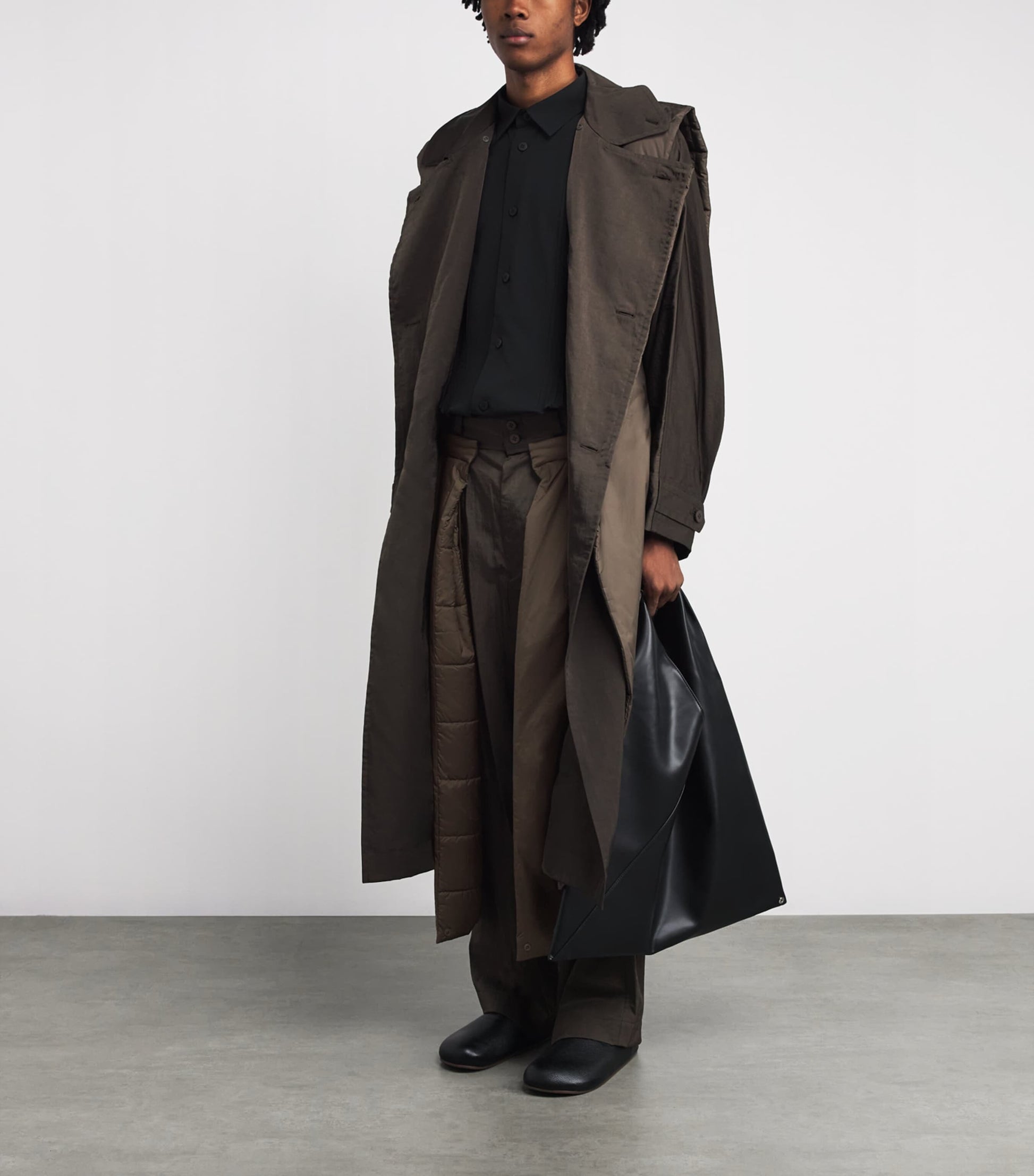 IM MEN Detachable Linear Switch Trousers