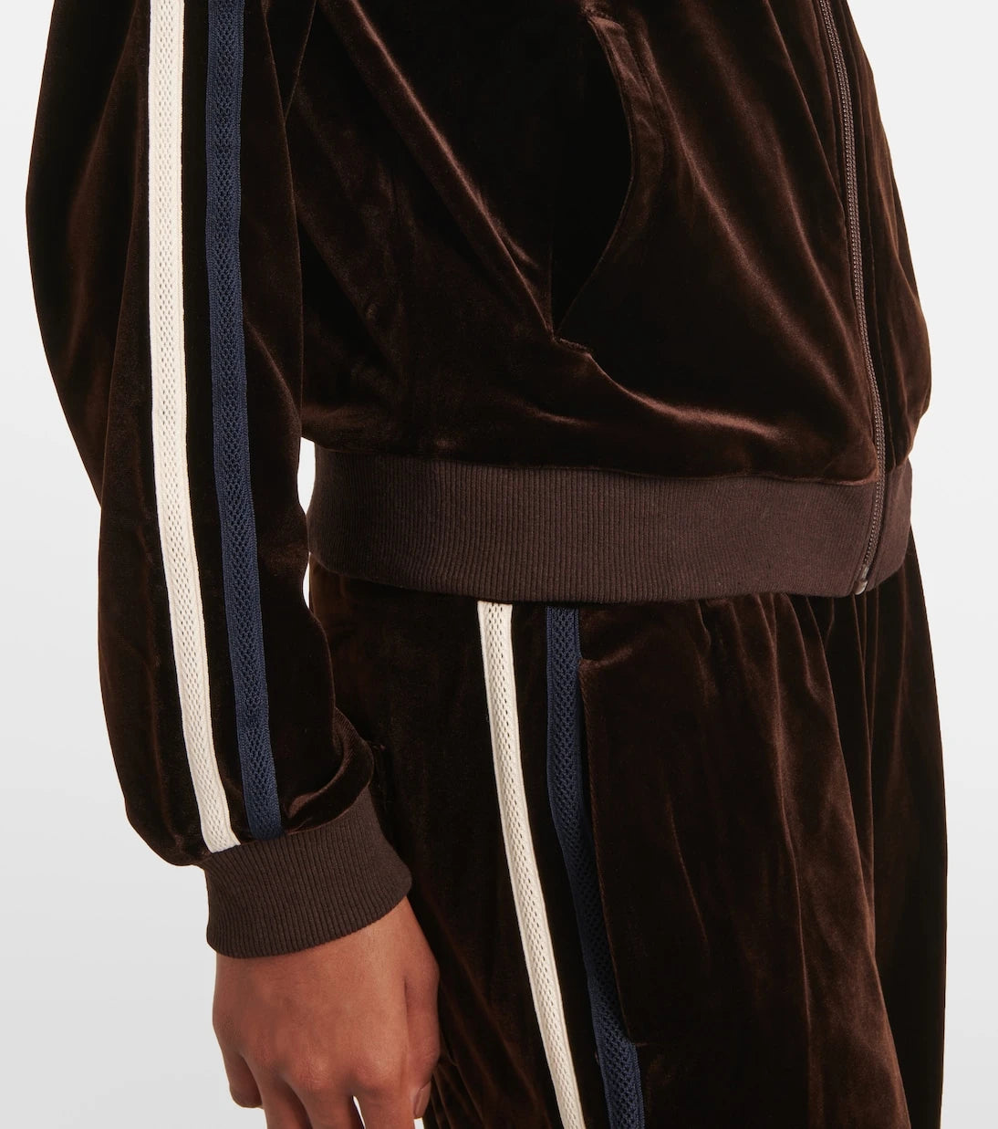 The Upside - Castilllon Kasia velvet track jacket