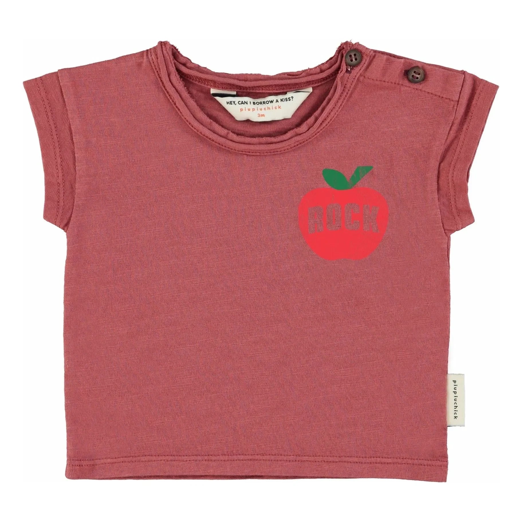 Piupiuchick - Apple T-shirt | Dusty Pink