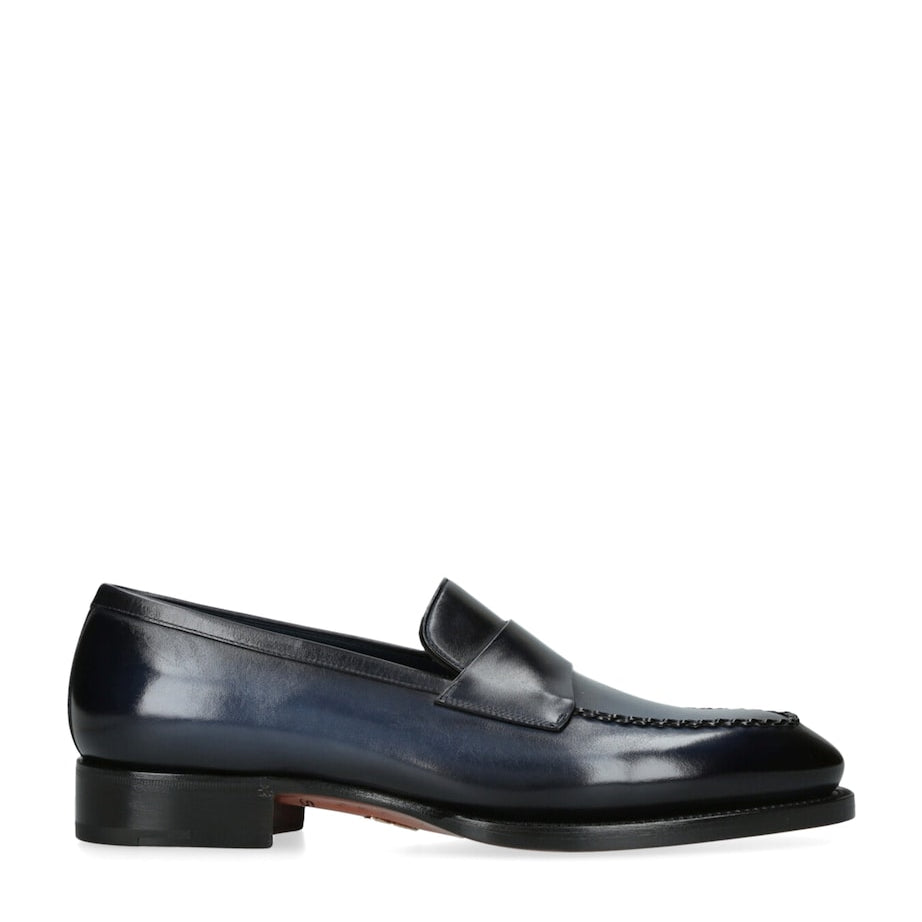 Leather Arco Loafers