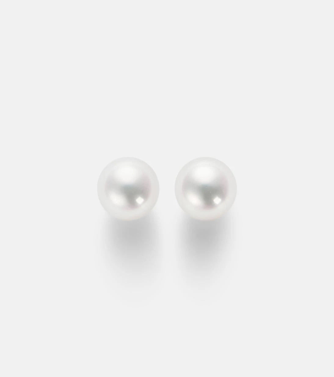 Mikimoto - 18kt gold earrings with akoya pearls
