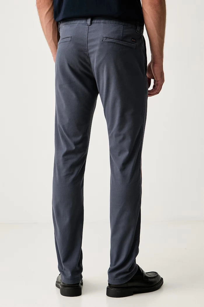 BOSS Orange erkek pamuk elastan chino pantolon Chino-Slim-2
