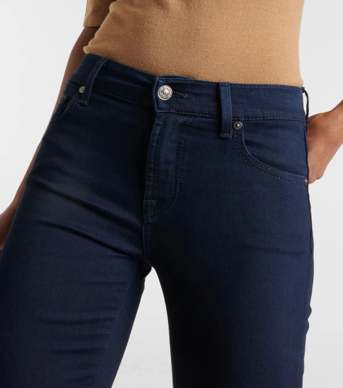 7 For All Mankind - Mid-rise bootcut jeans