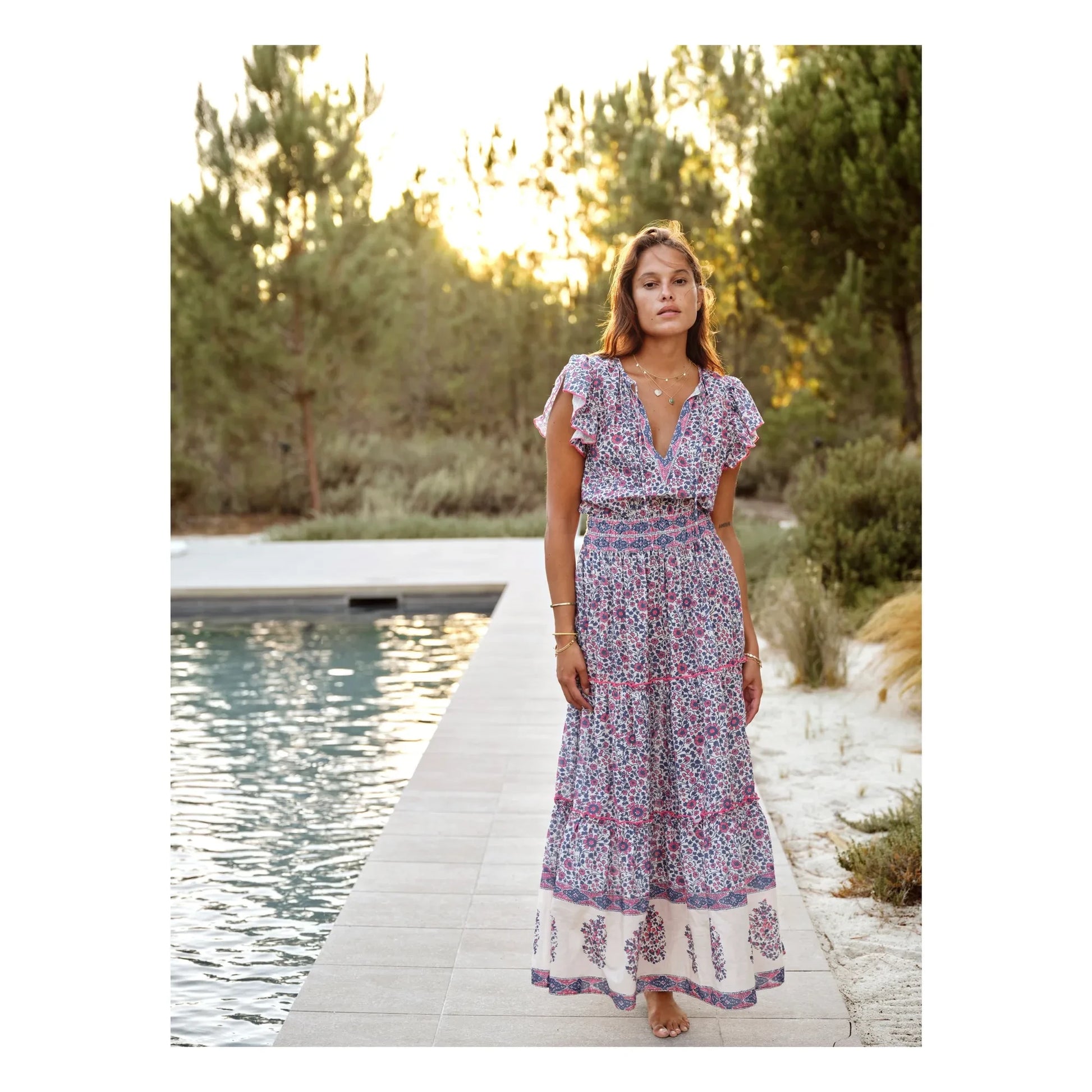 M.A.B.E. - Della dress | Blue