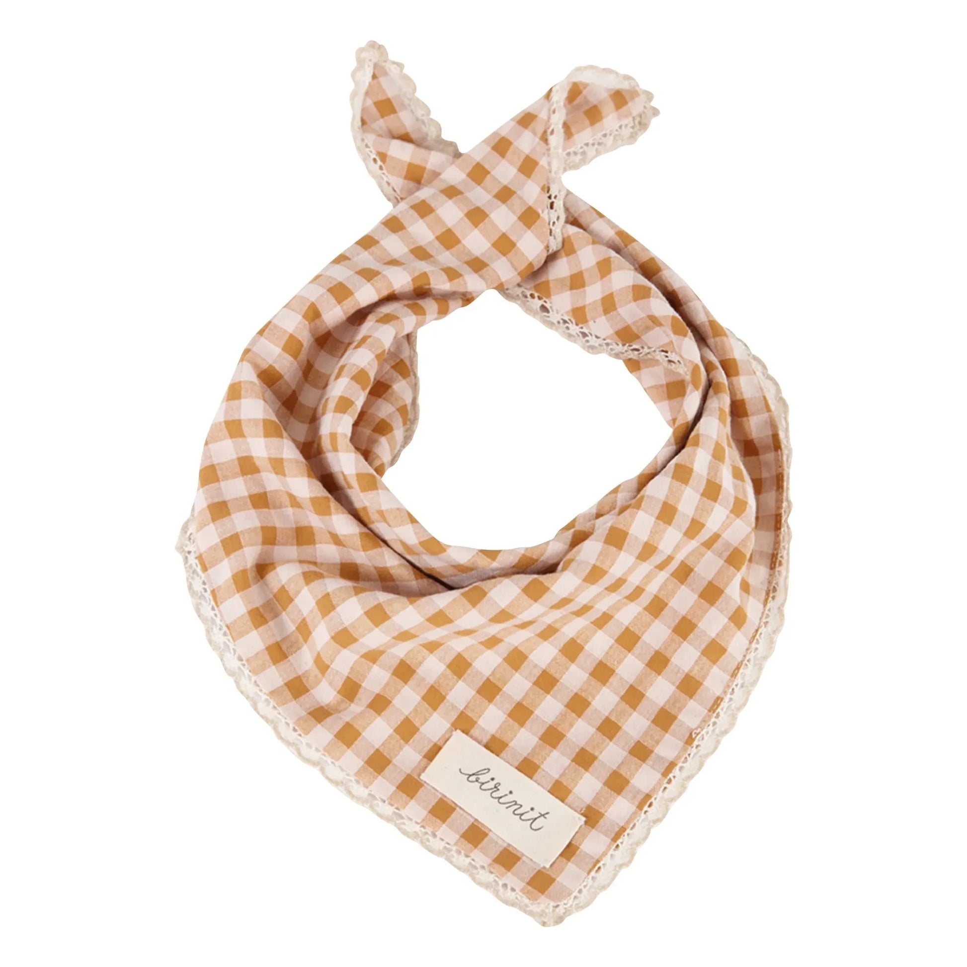 birinit - Bandana Vichy Organic Cotton | Caramel