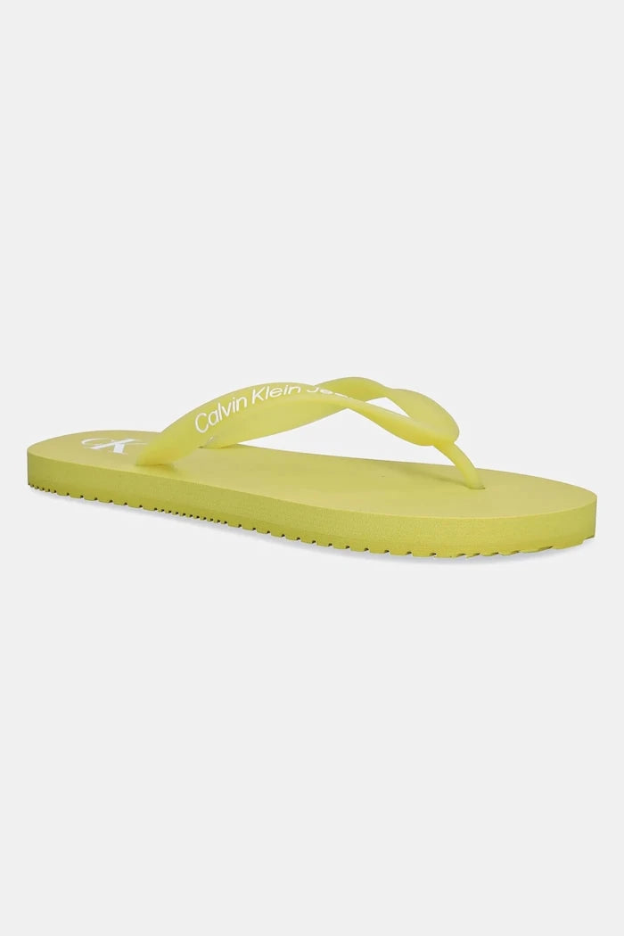 Джапанки Calvin Klein Jeans BEACH SANDAL TRANSPARENT TPU