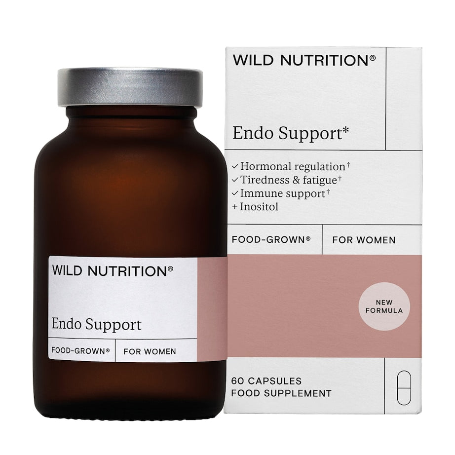 Wild Nutrition Food-Grown Endo Support (60 Capsules)