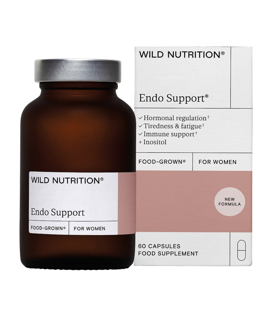 Wild Nutrition Food-Grown Endo Support (60 Capsules)