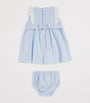 Cotton-Blend Gingham Dress and Bloomers Set (3-36 Months)