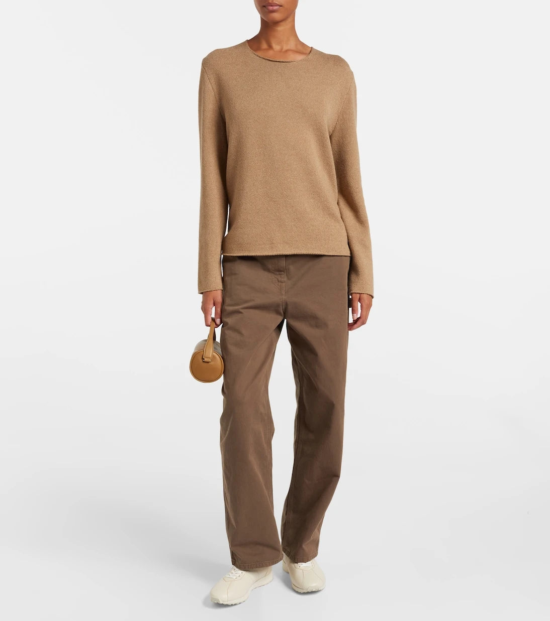 The Row - Mica leather sneakers