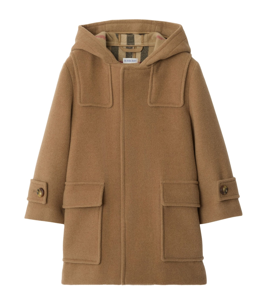 Burberry Kids Wool Duffle Coat (3-12 Years)