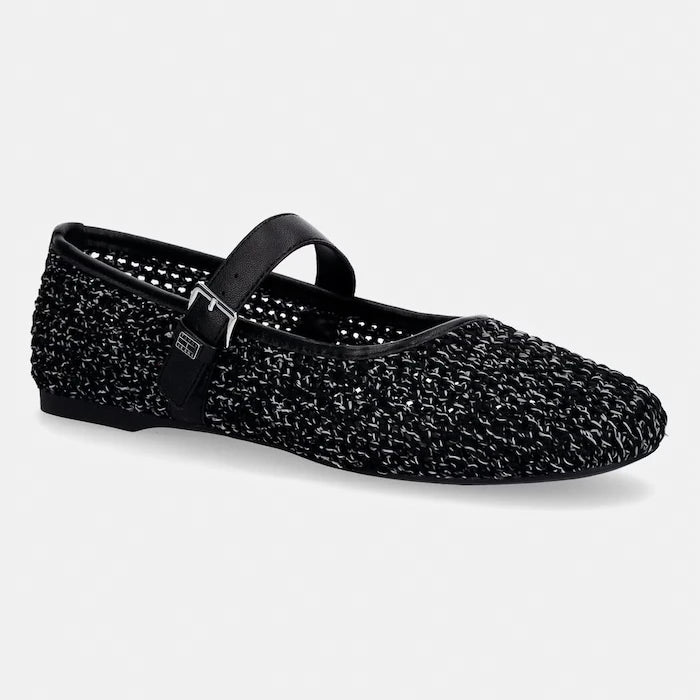 Tommy Jeans балеринки TJW KNITTED BALLERINA