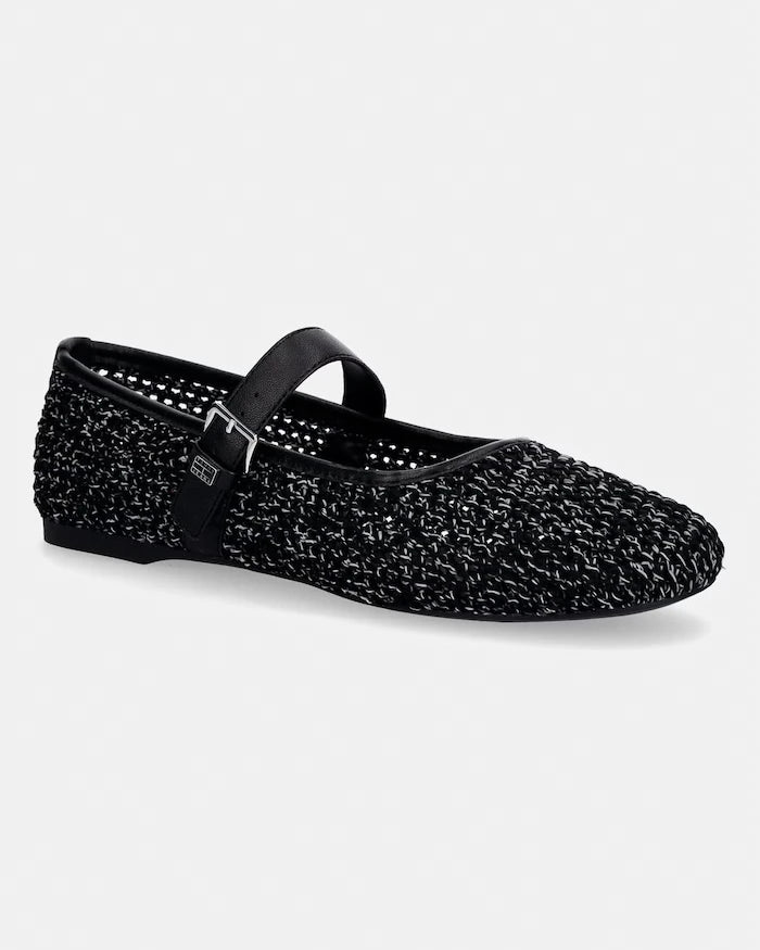 Tommy Jeans KNITTED BALLERINA балerinler