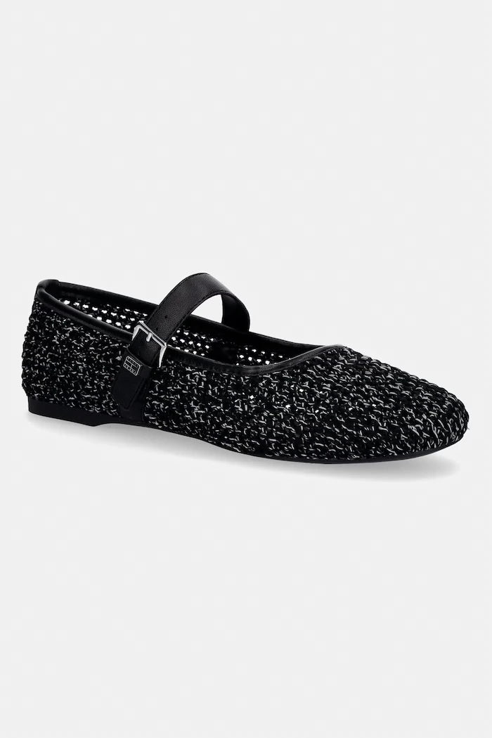 Tommy Jeans KNITTED BALLERINA балerinler