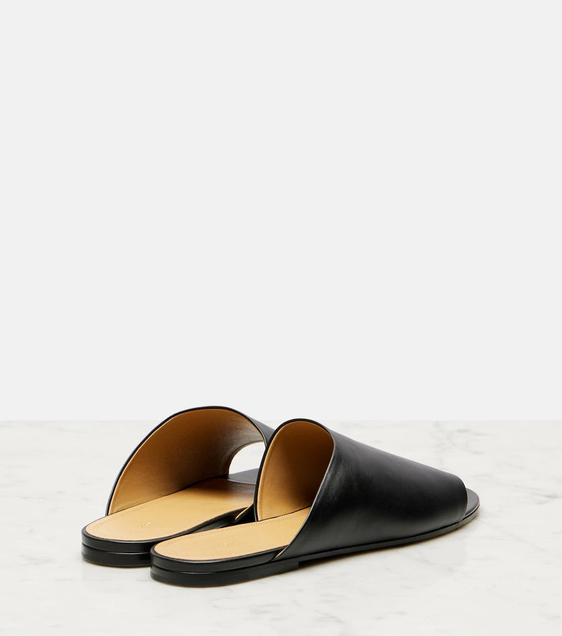 The Row - Signum leather slides