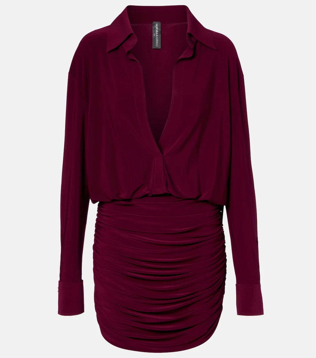 Norma Kamali - Ruched minidress