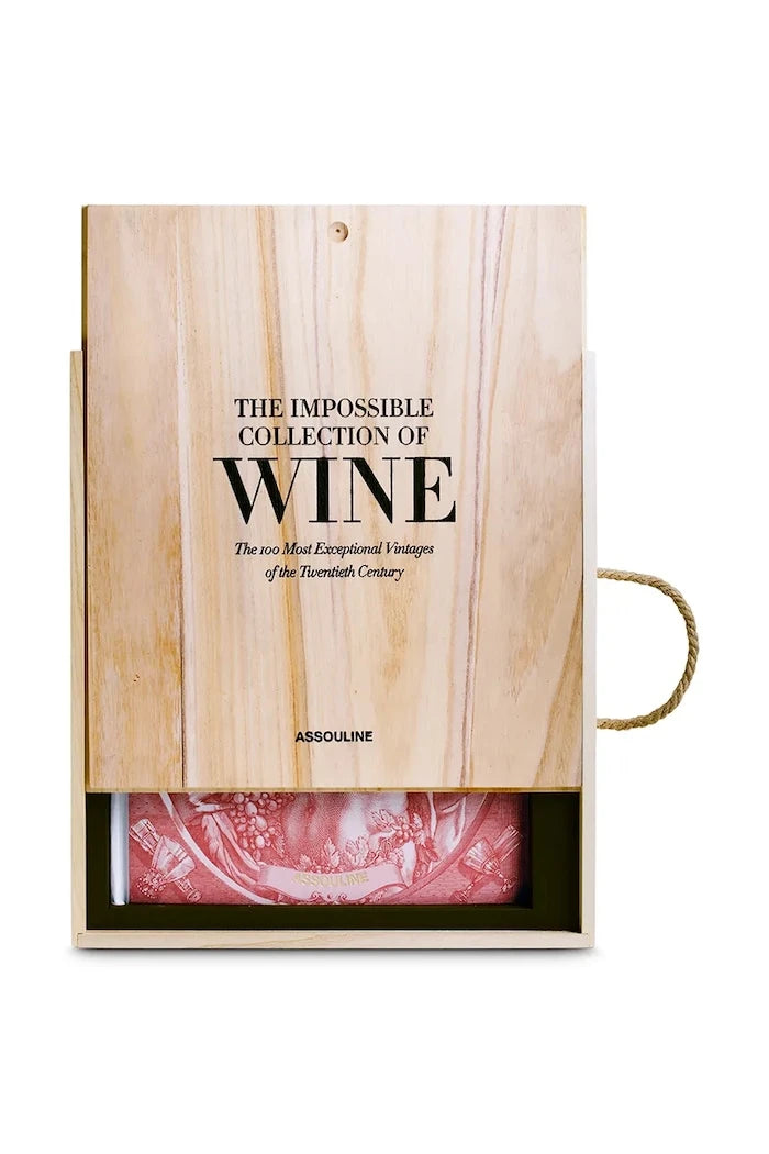 Assouline foto kitap The Impossible Collection of Wine, Enrico Bernardo