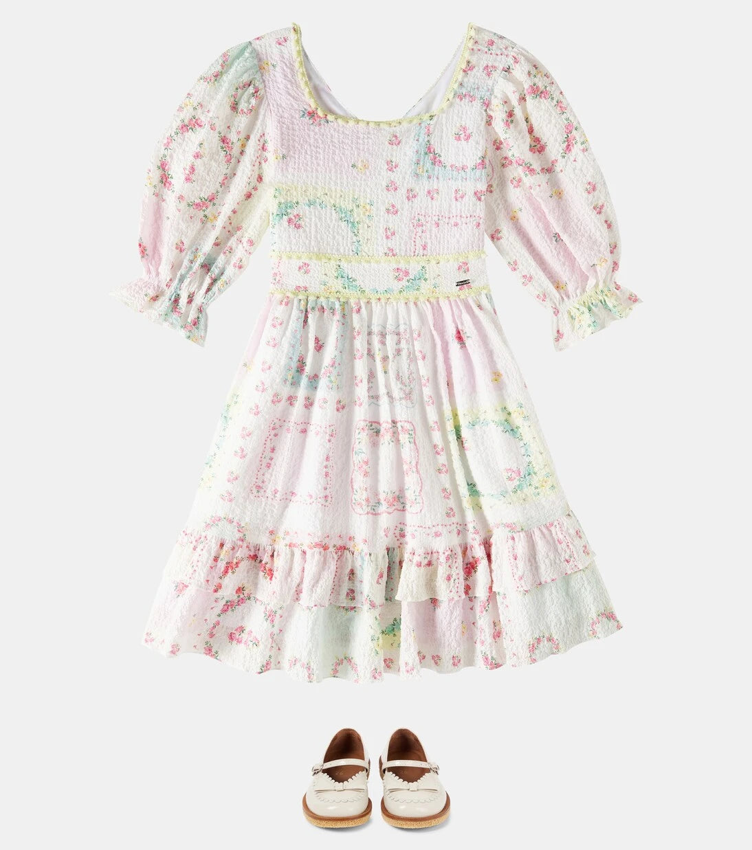 Patachou - Botanical Liberty floral cotton dress