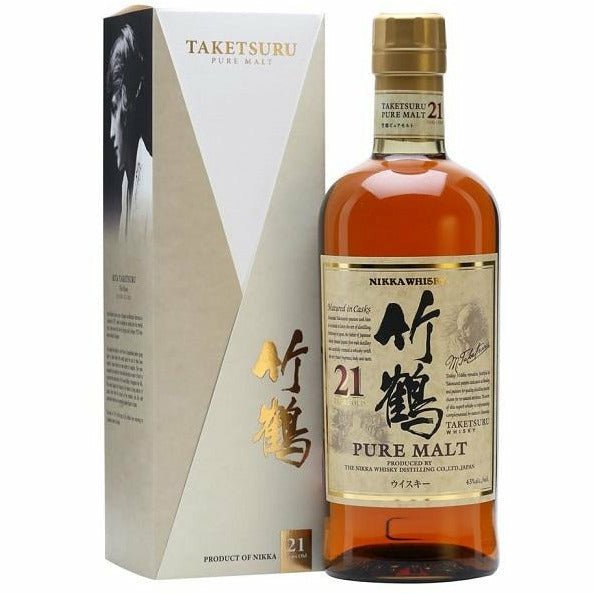 21 Year Taketsuru Pure Malt Nikka Japanese Whisky Discontinued 750 ML