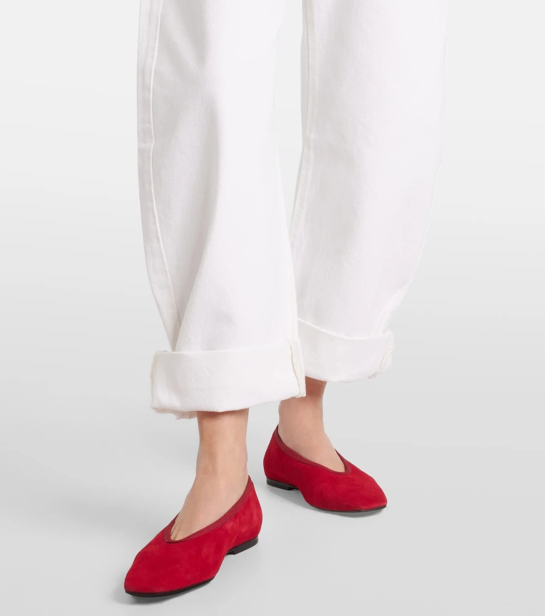 Frame - Bubble high-rise barrel-leg jeans