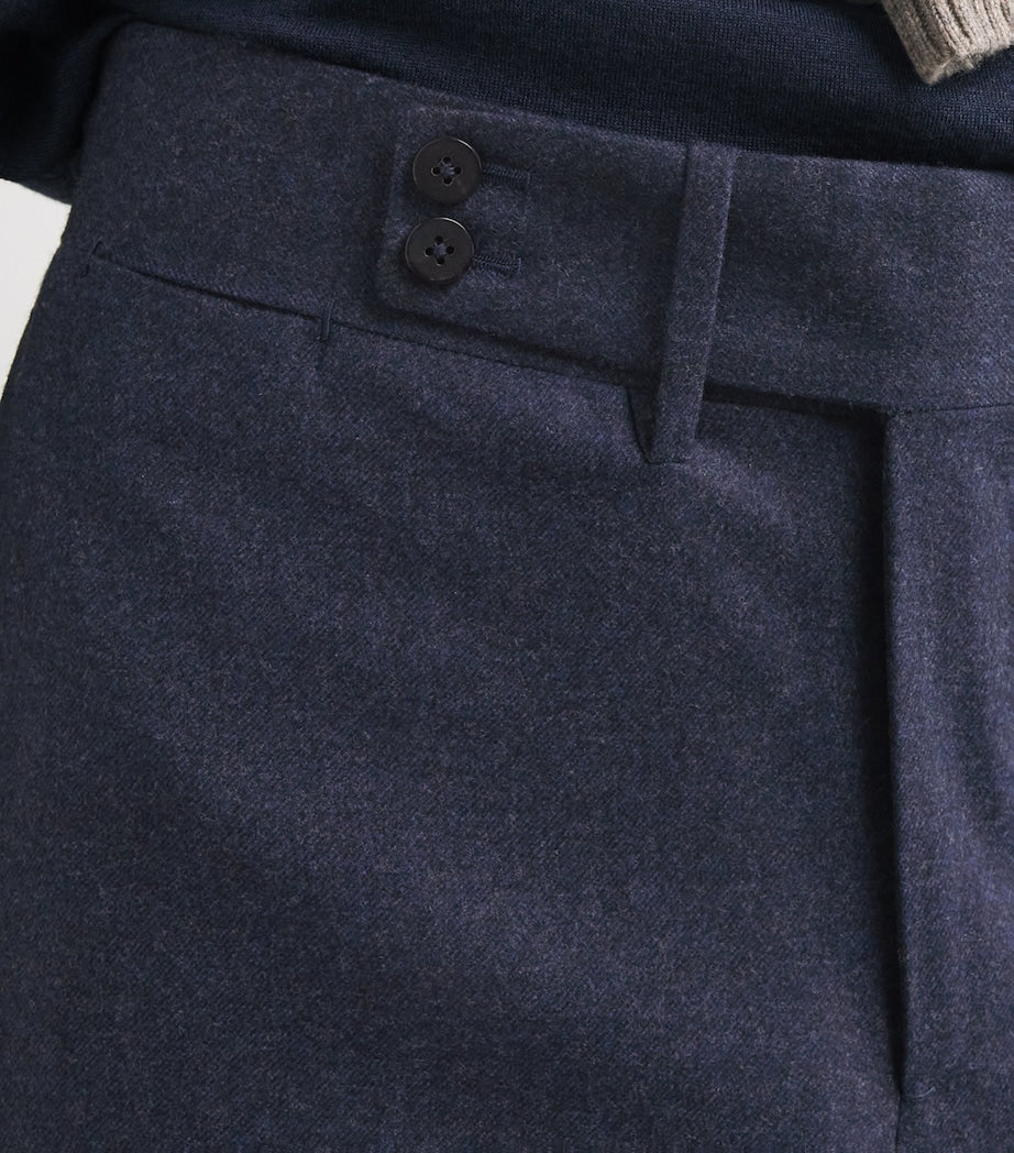 Wool-Cashmere Casalnuovo Trousers