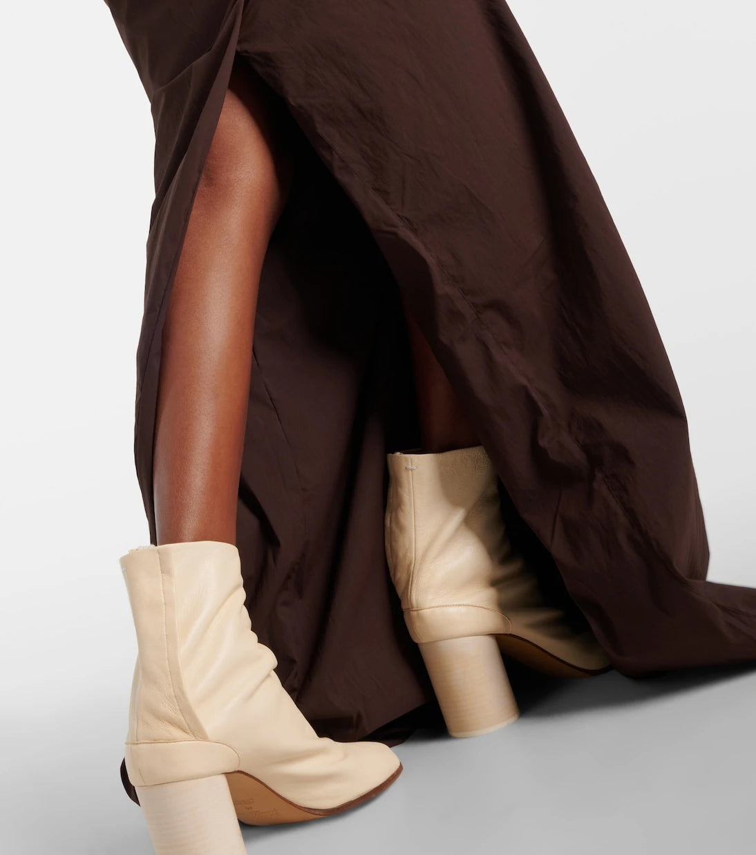 Entire Studios - Ruched maxi skirt