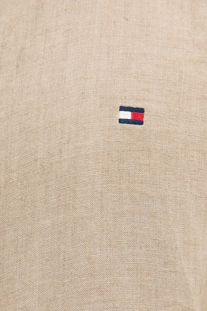 Tommy Hilfiger риза мъжка от лен