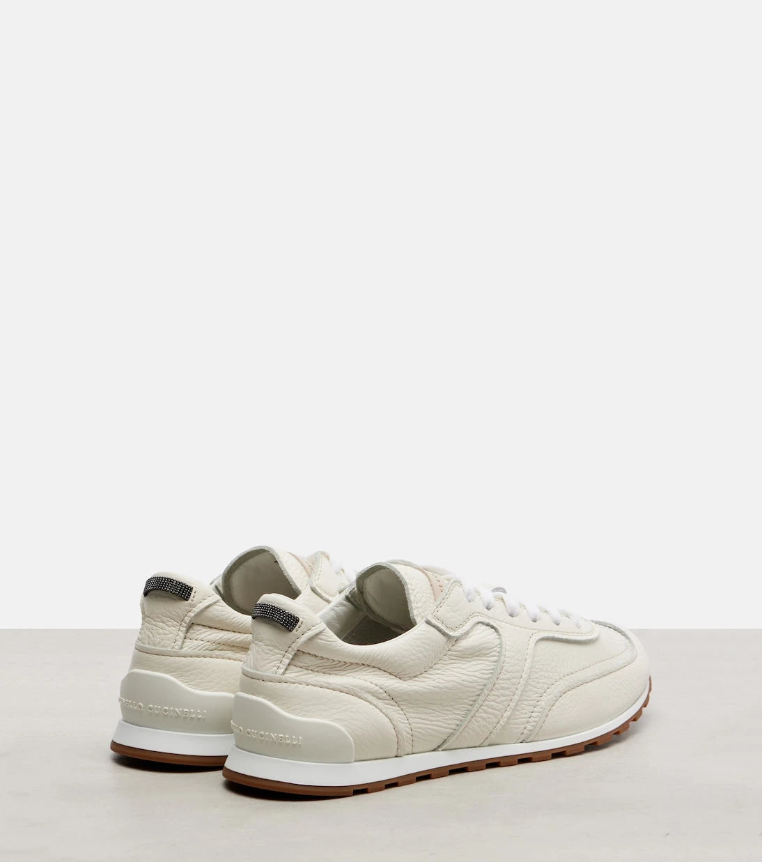 Brunello Cucinelli - Leather sneakers
