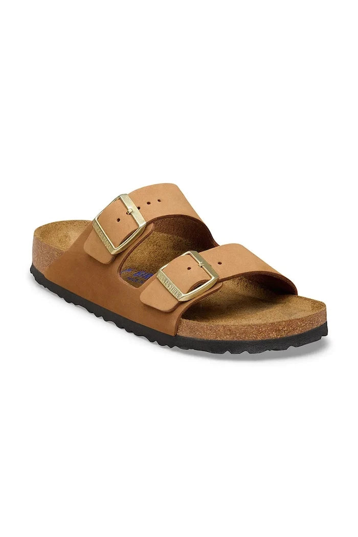 Birkenstock чехли дамски набук Arizona