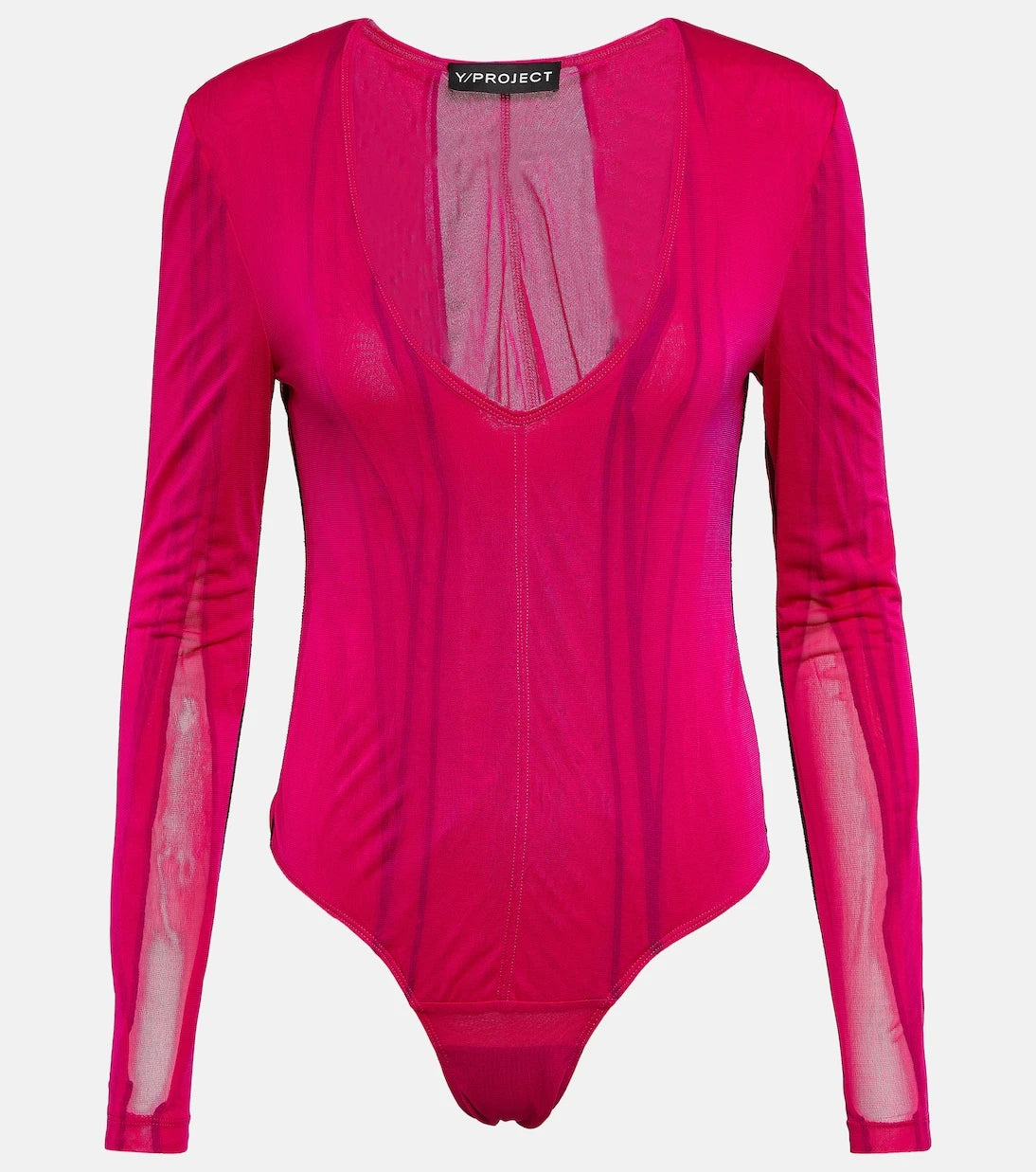 Y/Project - Semi-sheer bodysuit